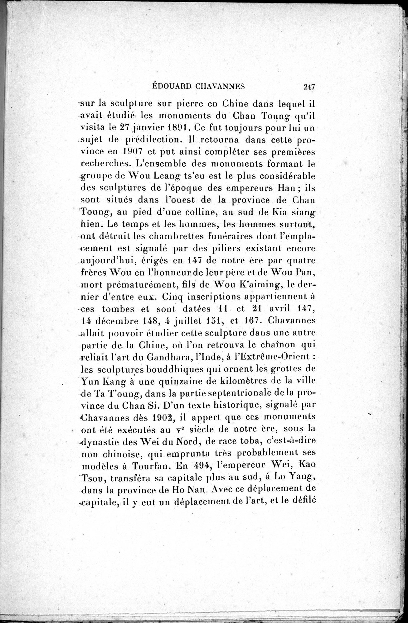 Mélanges d'Histoire et de Géographie Orientales : vol.4 / 253 ページ（白黒高解像度画像）