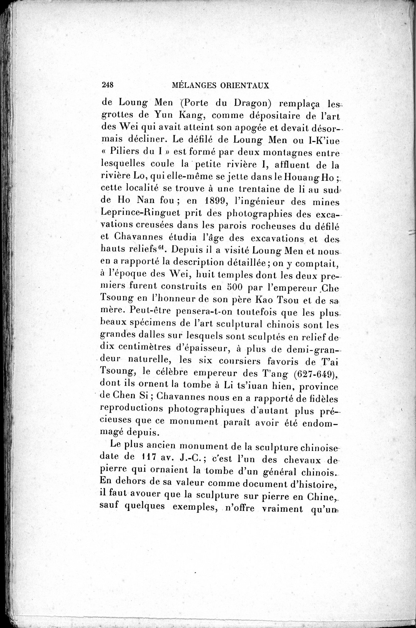 Mélanges d'Histoire et de Géographie Orientales : vol.4 / 254 ページ（白黒高解像度画像）