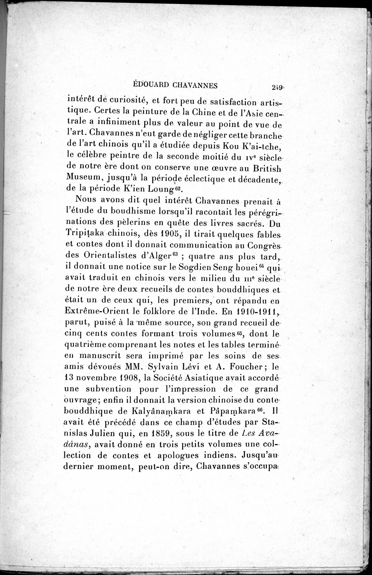 Mélanges d'Histoire et de Géographie Orientales : vol.4 / 255 ページ（白黒高解像度画像）