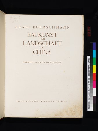 Baukunst und Landschaft in China : vol.1 : Page 7