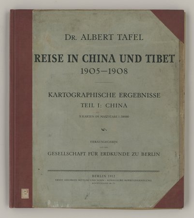 Reise in China und Tibet, 1905-1908 : vol.1 : Page 1