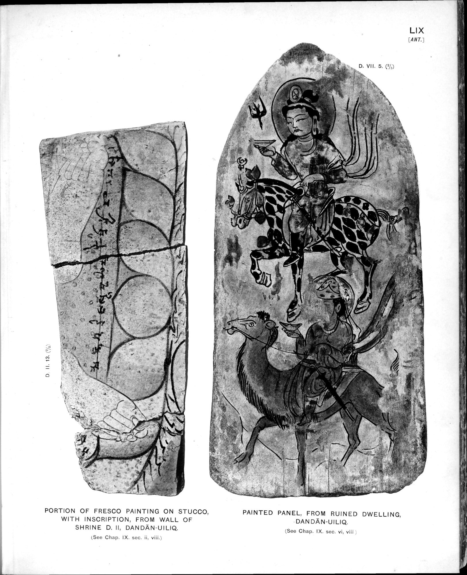 Ancient Khotan : vol.2 / Page 129 (Grayscale High Resolution Image)