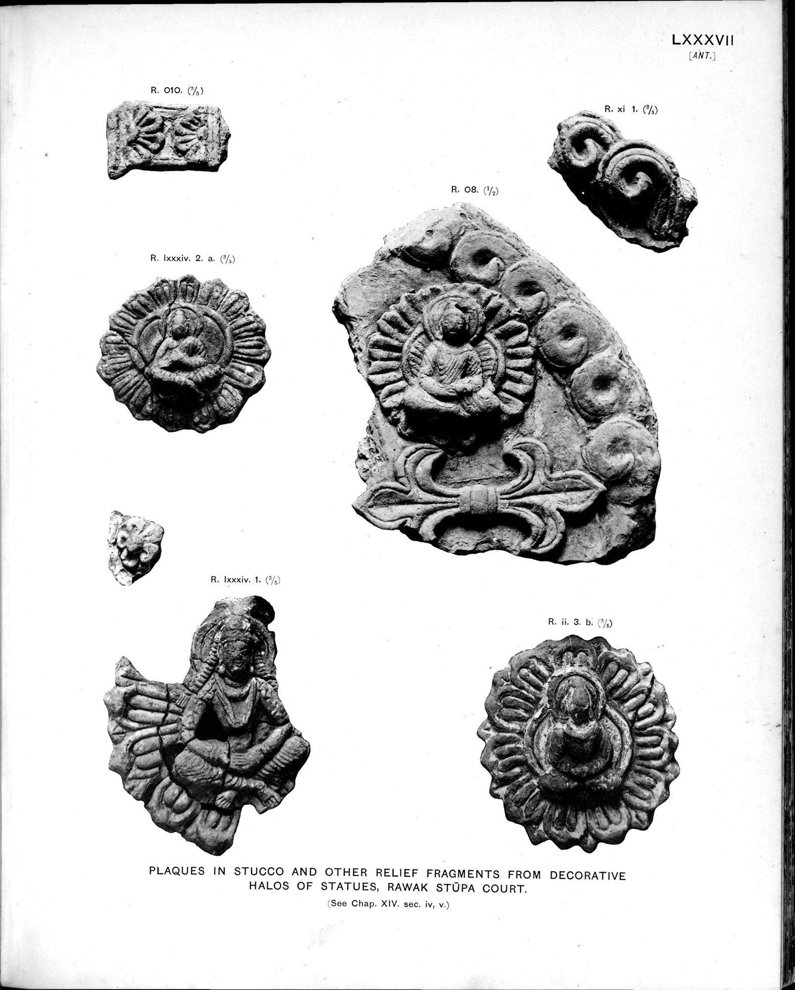 Ancient Khotan : vol.2 / 185 ページ（白黒高解像度画像）